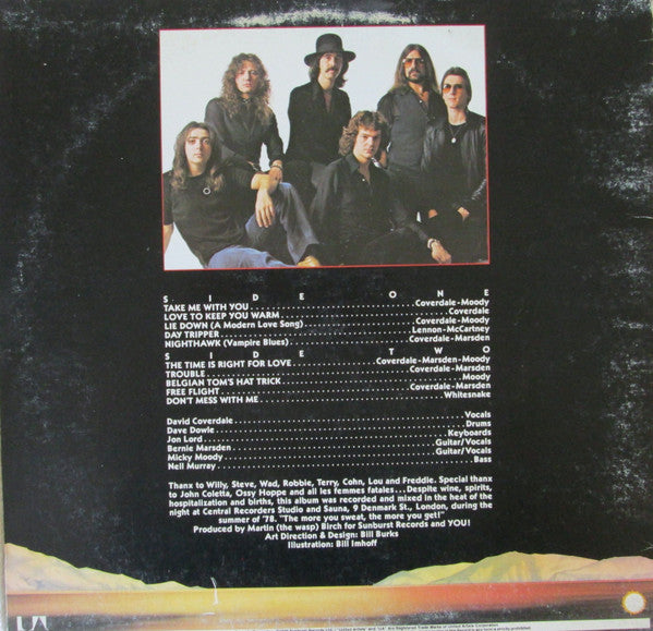 Whitesnake : Trouble (LP, Album)