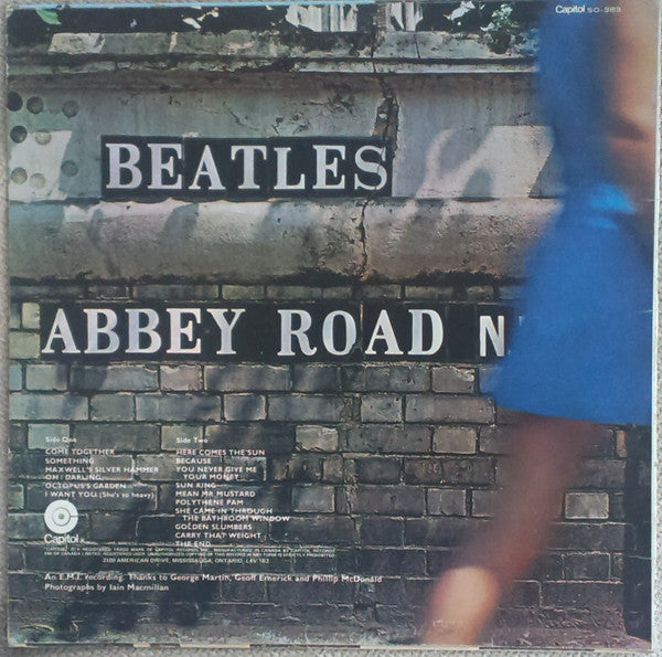 The Beatles : Abbey Road (LP, Album, RE)