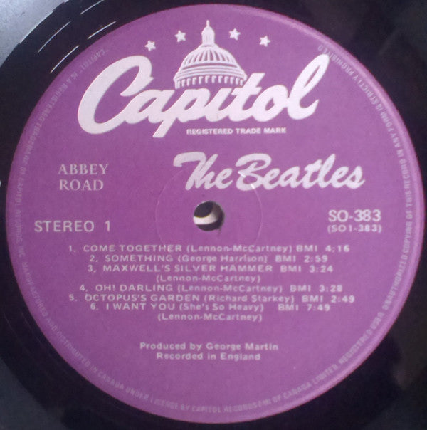 The Beatles : Abbey Road (LP, Album, RE)