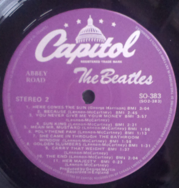 The Beatles : Abbey Road (LP, Album, RE)