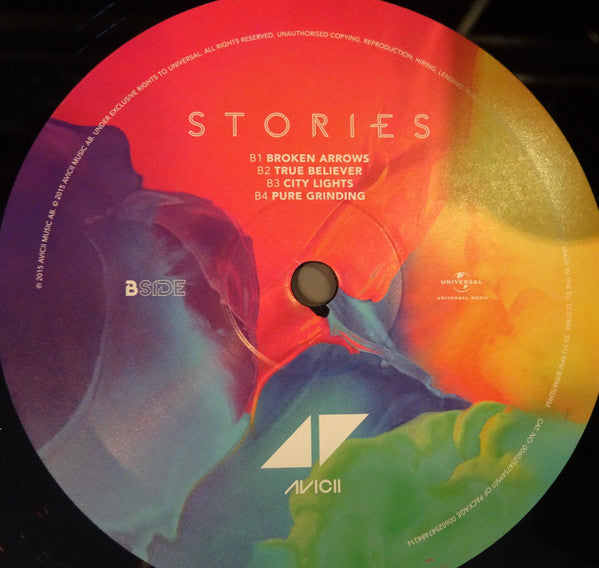Avicii : Stories (2xLP, Album, Gat)