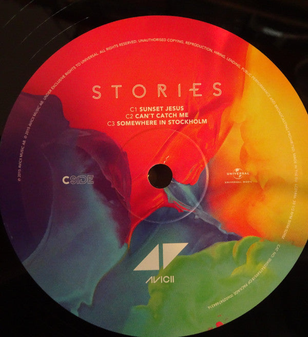 Avicii : Stories (2xLP, Album, Gat)