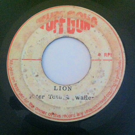 Peter Tosh &  The Wailers : Lion (7")