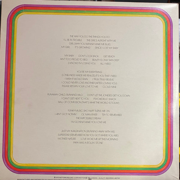 The Temptations : Anthology (3xLP, Comp, RE)