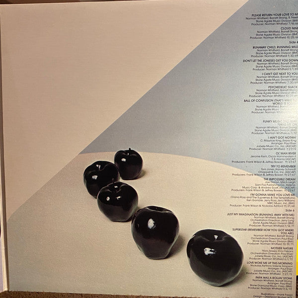 The Temptations : Anthology (3xLP, Comp, RE)