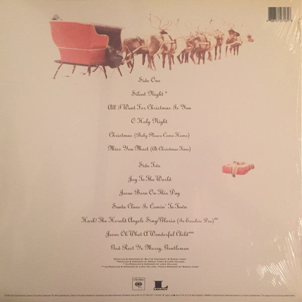 Mariah Carey : Merry Christmas (LP, Album, Ltd, RE, Red)