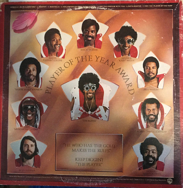 Bootsy's Rubber Band : Bootsy? Player Of The Year (LP, Album)