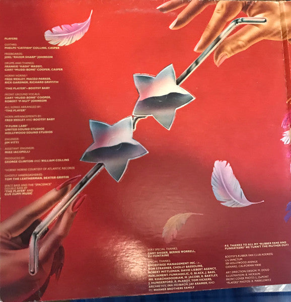 Bootsy's Rubber Band : Bootsy? Player Of The Year (LP, Album)
