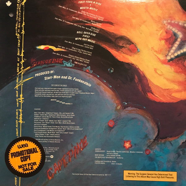 Bootsy's Rubber Band : This Boot Is Made For Fonk-n (LP, Album)