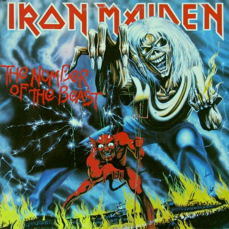 Iron Maiden : The Number Of The Beast (LP, Album)