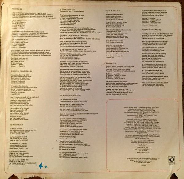 Iron Maiden : The Number Of The Beast (LP, Album)