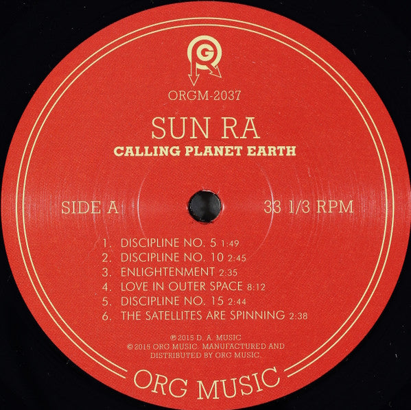 Sun Ra : Calling Planet Earth (LP, Album, RE, 180)