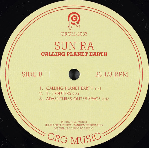 Sun Ra : Calling Planet Earth (LP, Album, RE, 180)