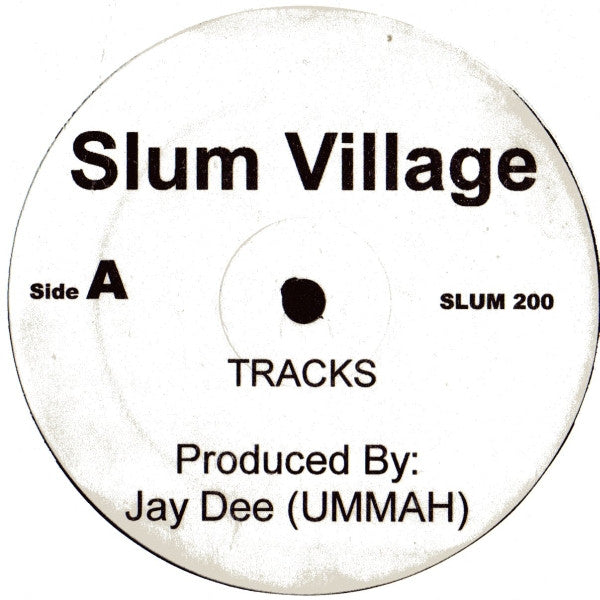 Slum Village : Fantastic / I Don't Know / Players / 2 U 4 U (12", Unofficial)