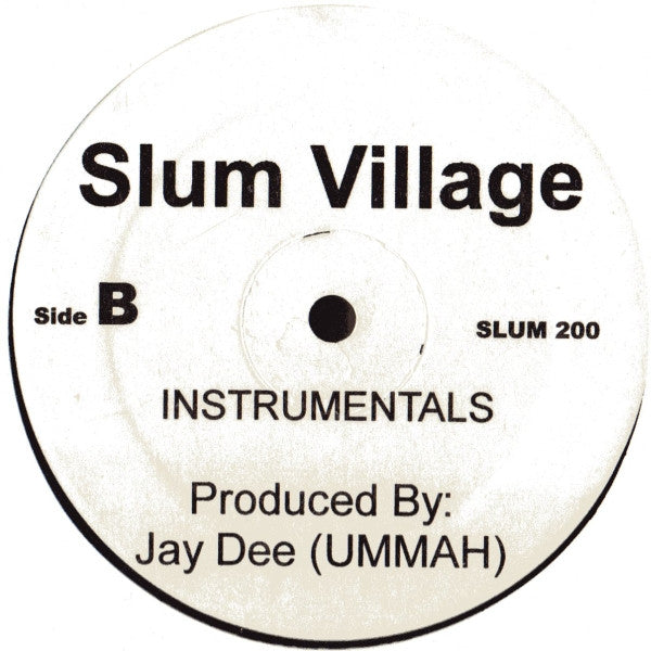 Slum Village : Fantastic / I Don't Know / Players / 2 U 4 U (12", Unofficial)