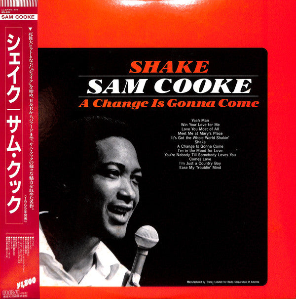 Sam Cooke : Shake (LP, Album, RE)