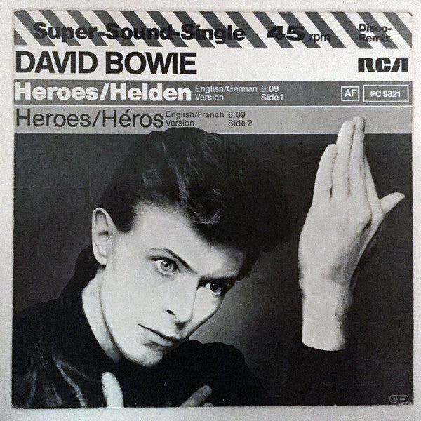 David Bowie : Heroes / Helden / Heroes / Héros (12", Maxi)