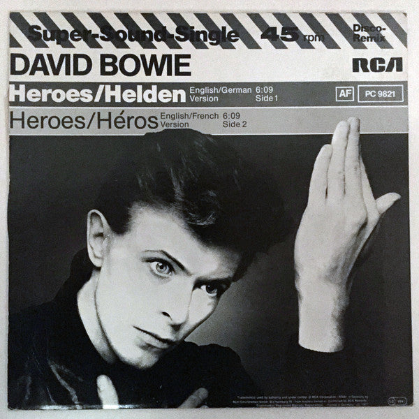 David Bowie : Heroes / Helden / Heroes / Héros (12", Maxi)