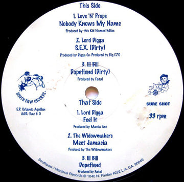 Various : The Southpaw EP (12", EP)