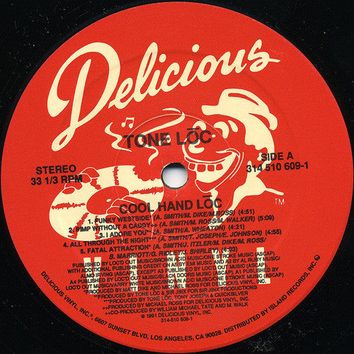 Tone Loc : Cool Hand Lōc (LP, Album)