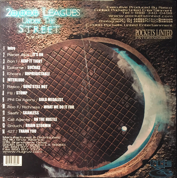 Rasco : Presents: 20,000 Leagues Under The Street - Volume I (2xLP, Comp)