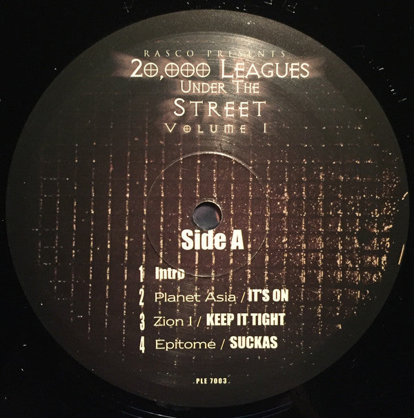 Rasco : Presents: 20,000 Leagues Under The Street - Volume I (2xLP, Comp)