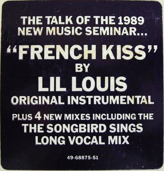 Lil' Louis : French Kiss (12", M/Print)