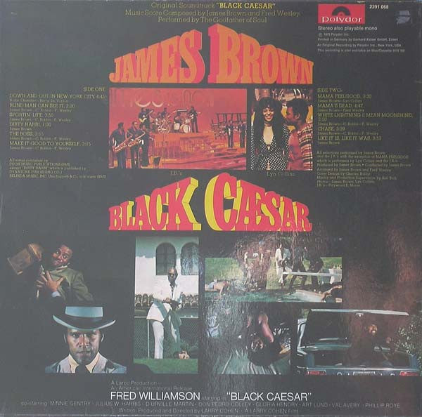 James Brown : Black Caesar (Original Soundtrack) (LP, Album)