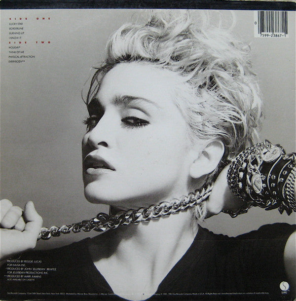 Madonna : Madonna (LP, Album, RP, Jac)