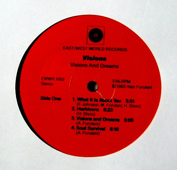 Visions (19) : Visions & Dreams (LP, Album)
