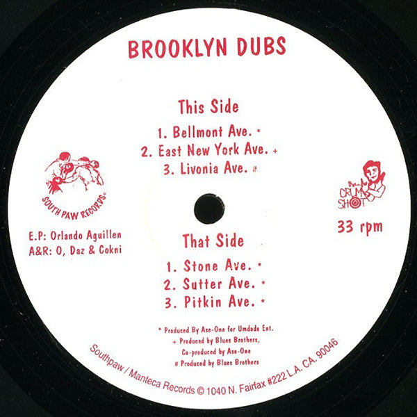 Masta Ace Incorporated : Brooklyn Dubs (12")