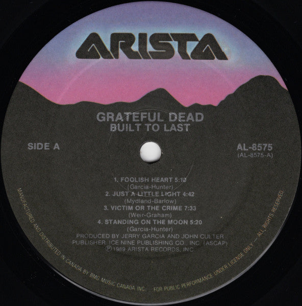 The Grateful Dead : Built To Last (LP, Album)