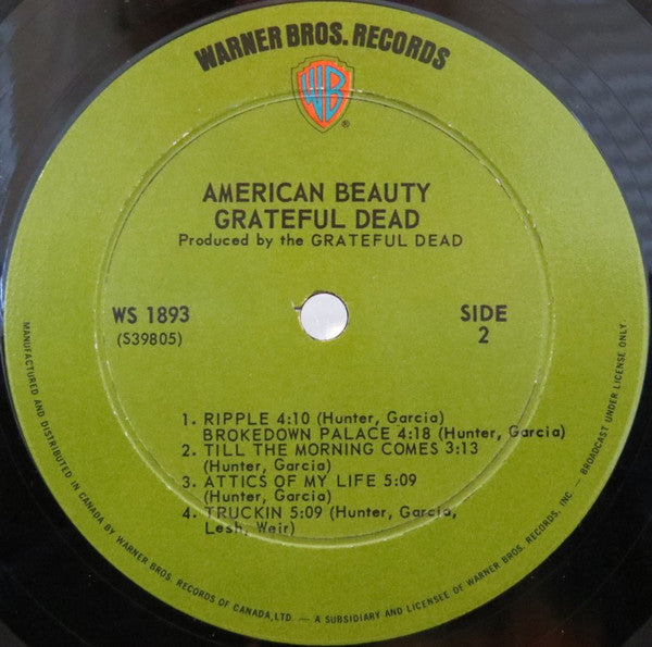 The Grateful Dead : American Beauty (LP, Album)