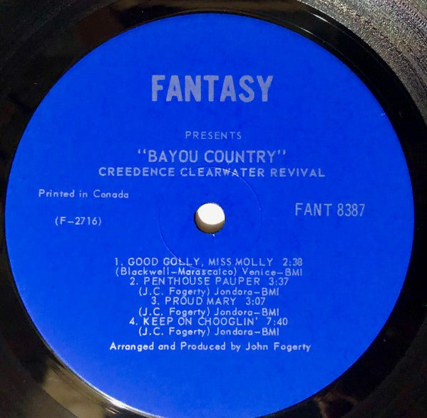 Creedence Clearwater Revival : Bayou Country (LP, Album)
