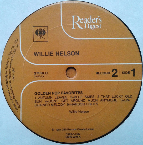 Willie Nelson : On The Road Again With 60 Of His Greatest Hits (Box, Comp + 5xLP)