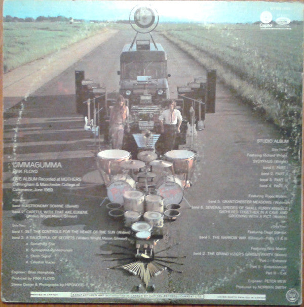 Pink Floyd : Ummagumma (2xLP, Album, RE)