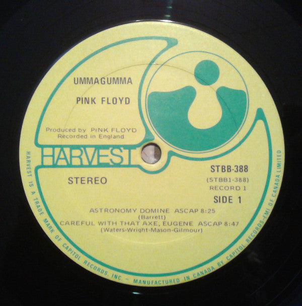 Pink Floyd : Ummagumma (2xLP, Album, RE)