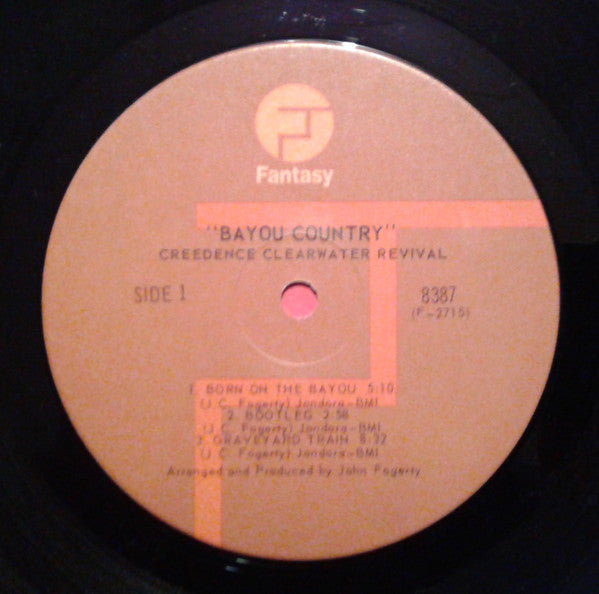 Creedence Clearwater Revival : Bayou Country (LP, Album, RP)