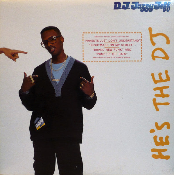 DJ Jazzy Jeff & The Fresh Prince : He's The DJ, I'm The Rapper (2xLP, Album)