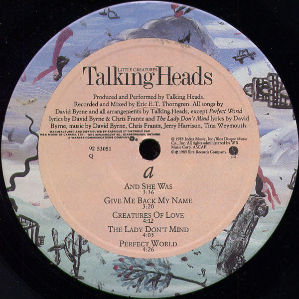 Talking Heads : Little Creatures (LP, Album)