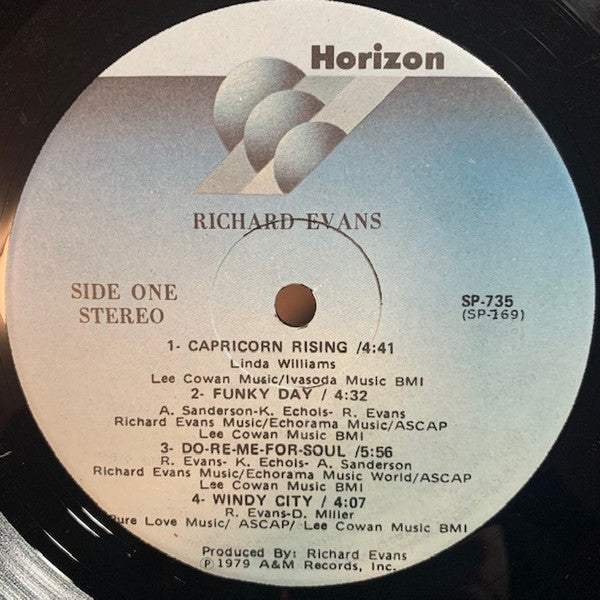 Richard Evans (2) : Richard Evans (LP, Album)