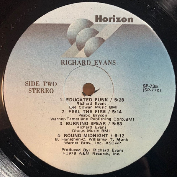 Richard Evans (2) : Richard Evans (LP, Album)