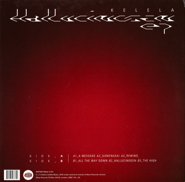 Kelela : Hallucinogen (12", EP, Ltd)