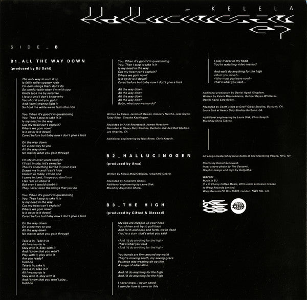 Kelela : Hallucinogen (12", EP, Ltd)