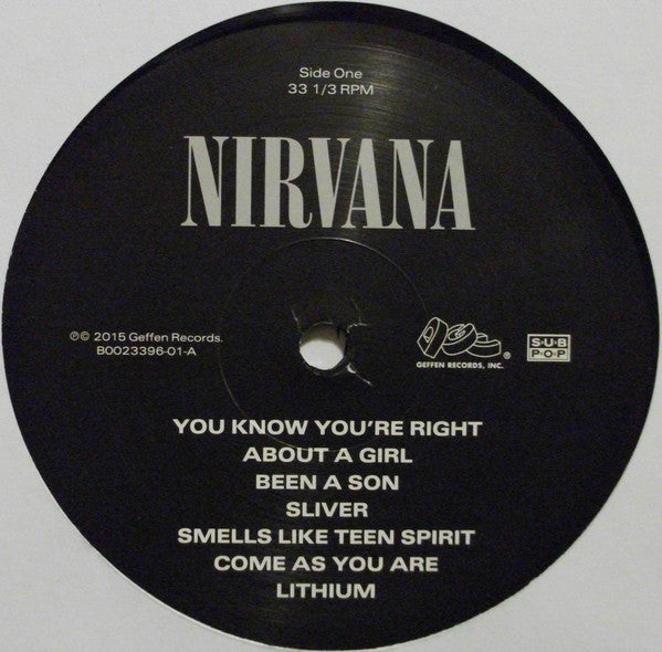 Nirvana : Nirvana (LP, Comp, 150)