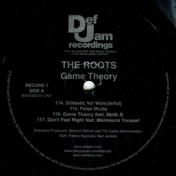 The Roots : Game Theory (2xLP, Album)