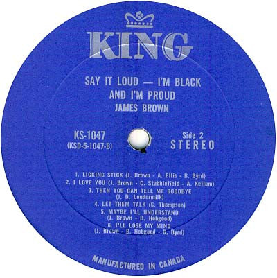 James Brown : Say It Loud I'm Black And I'm Proud (LP, Album)