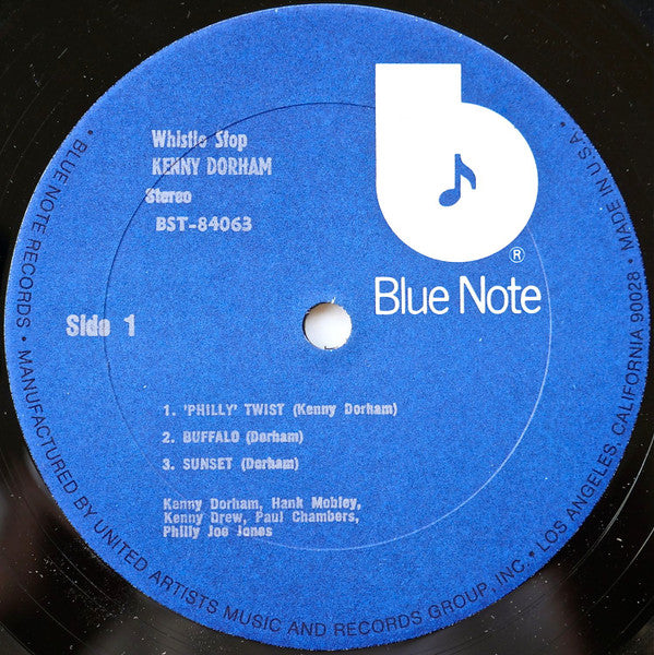Kenny Dorham : Whistle Stop (LP, Album, RE)
