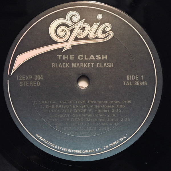 The Clash : Black Market Clash (12", EP, Comp)
