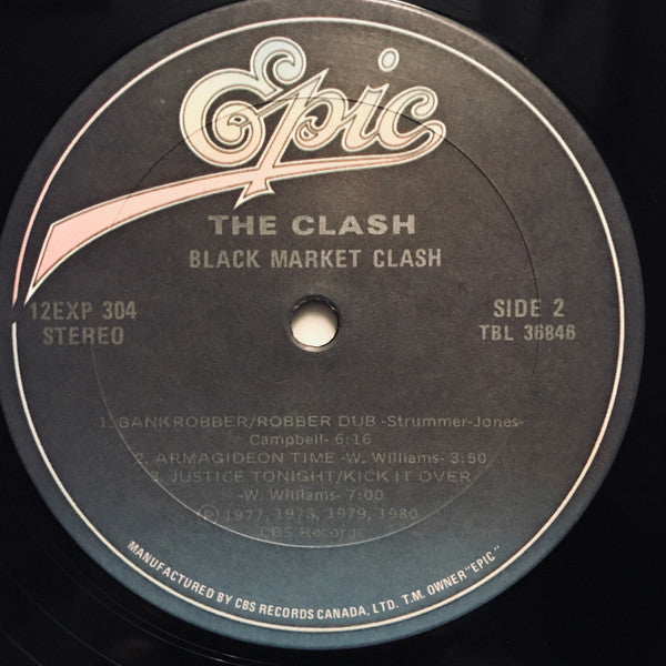 The Clash : Black Market Clash (12", EP, Comp)